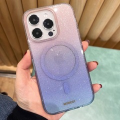 MOBEST適用蘋果iPhone 15磁吸手機殼15Promax閃粉14幻彩14Pro奢華
