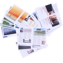 娃娃屋微缩彩色报纸 BJD迷你仿真新闻杂志 OB11拍摄道具