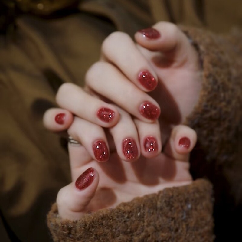 New Year's Sparkling Diamond Nail Polish, No-Bake, Non-Peelable, Long-Lasting, Non-Fading, Quick-Drying, Brightening, Shiny Manicure New Year's Sparkling Diamond Nail Polish, No-Bake, Non-Peelable, Long-Lasting, Non-Fading, Quick-Drying, Brightening, Shiny Manicure
