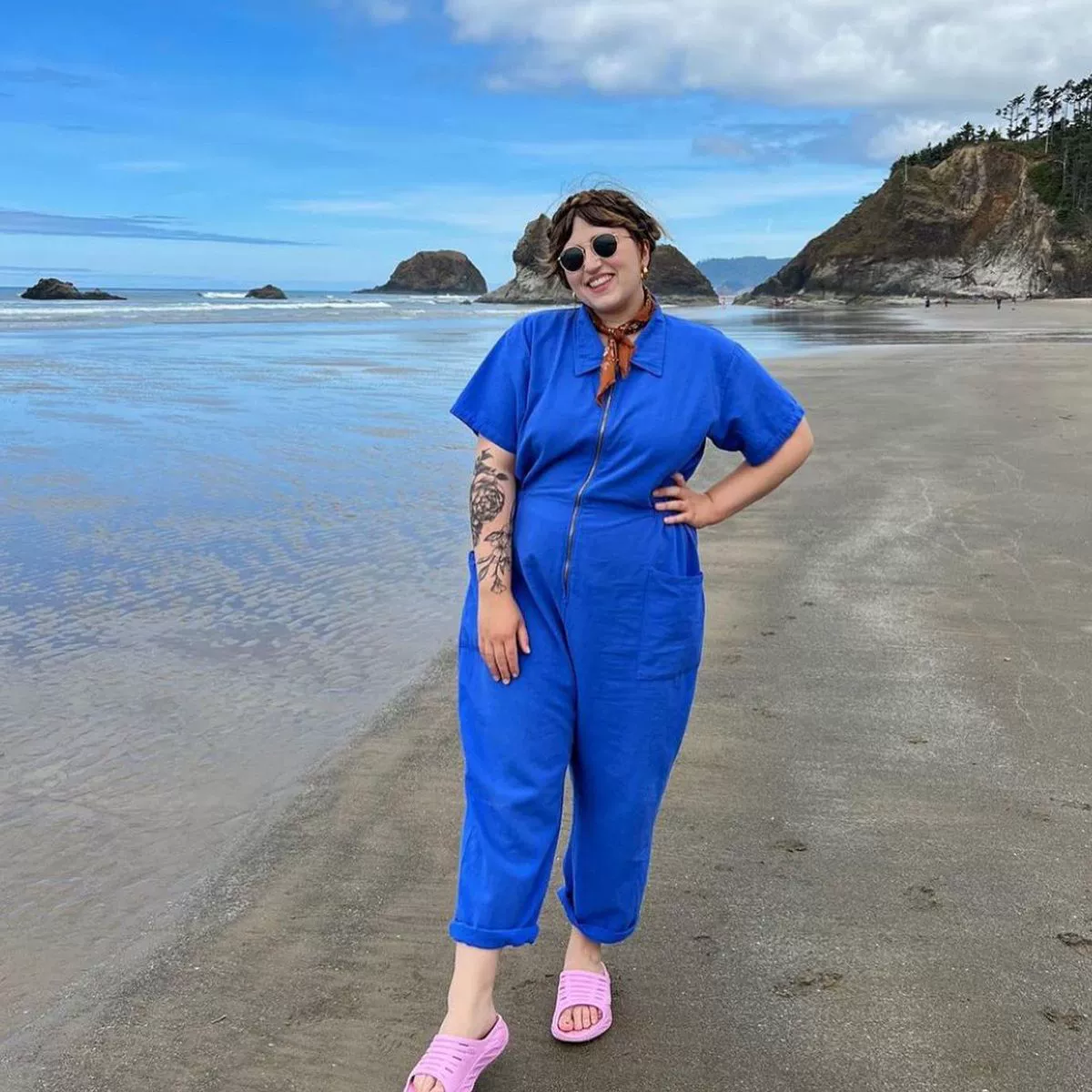 Трансграничный 2023 Летний Новый европейский и американский женский сексуальный комбинезон, повседневный модный платье на молнии, брюки, комбинезон