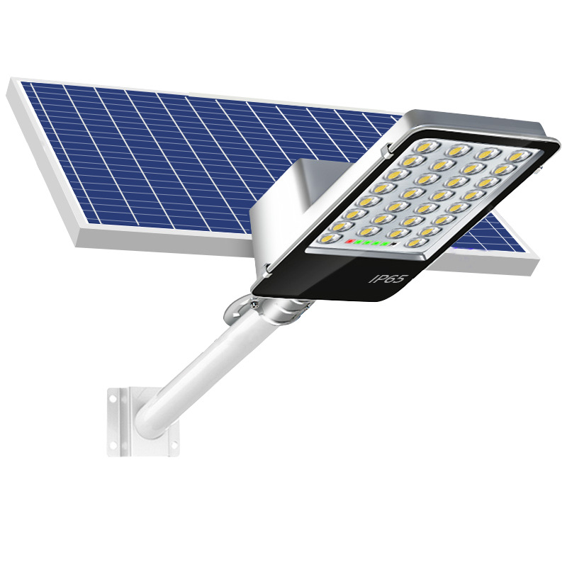 lámpara solar lámpara de patio al aire libre nueva lámpara de iluminación doméstica rural tres lados iluminación de alta potencia lámpara de calle panel solar