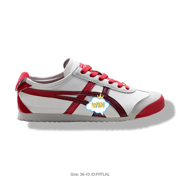 Putian shoes, Arthur MEXICO 66, leather, comfortable athletic running shoes, non-slip and wear-resistant, low-top design, unisex