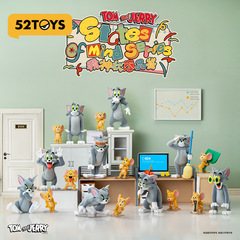 52TOYS トムとジェリー 精神状態テイスティング ブラインドボックス フィギュア おもちゃ 装飾品 ギフト