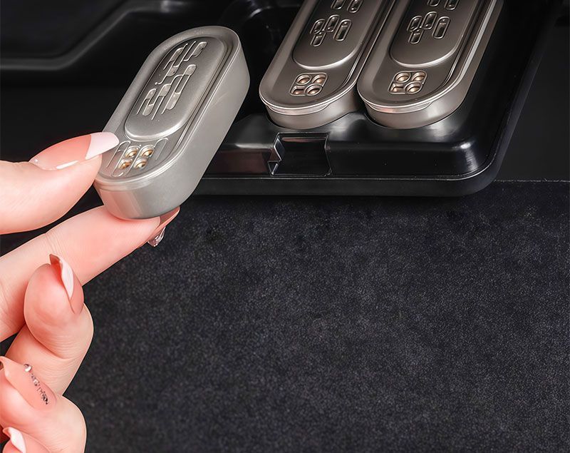 Suitable for Denza D9/N9/N8/N7 car fragrance replacement diffuser stick with chip identification diffuser refill