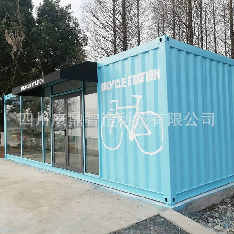 Творческий тренажерный зал контейнерный салон Живописная станция