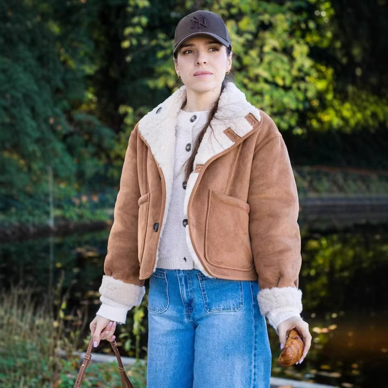 Za Aliexpress Popular Cross-Border Export European and American Style Women's Loose and Versatile Double-Sided Reversible Jacket Za Aliexpress Popular Cross-Border Export European and American Style Women's Loose and Versatile Double-Sided Reversible Jacket