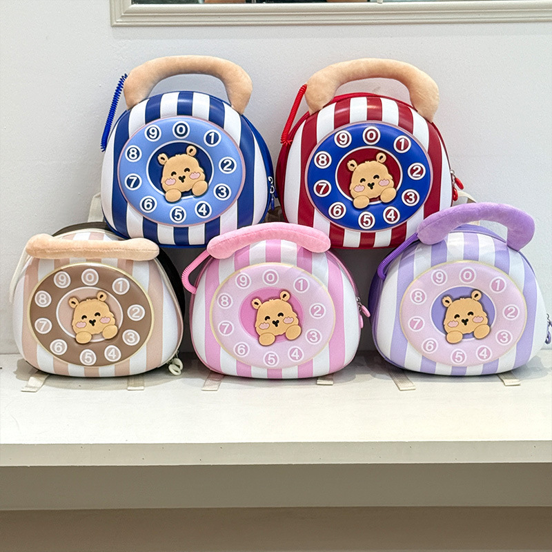 New Kidsren's Cartoon Eva Kindergarten School Bag 3-6 Years Old Baby Backpack Cute Bear Phone Backpack New Kidsren's Cartoon Eva Kindergarten School Bag 3-6 Years Old Baby Backpack Cute Bear Phone Backpack