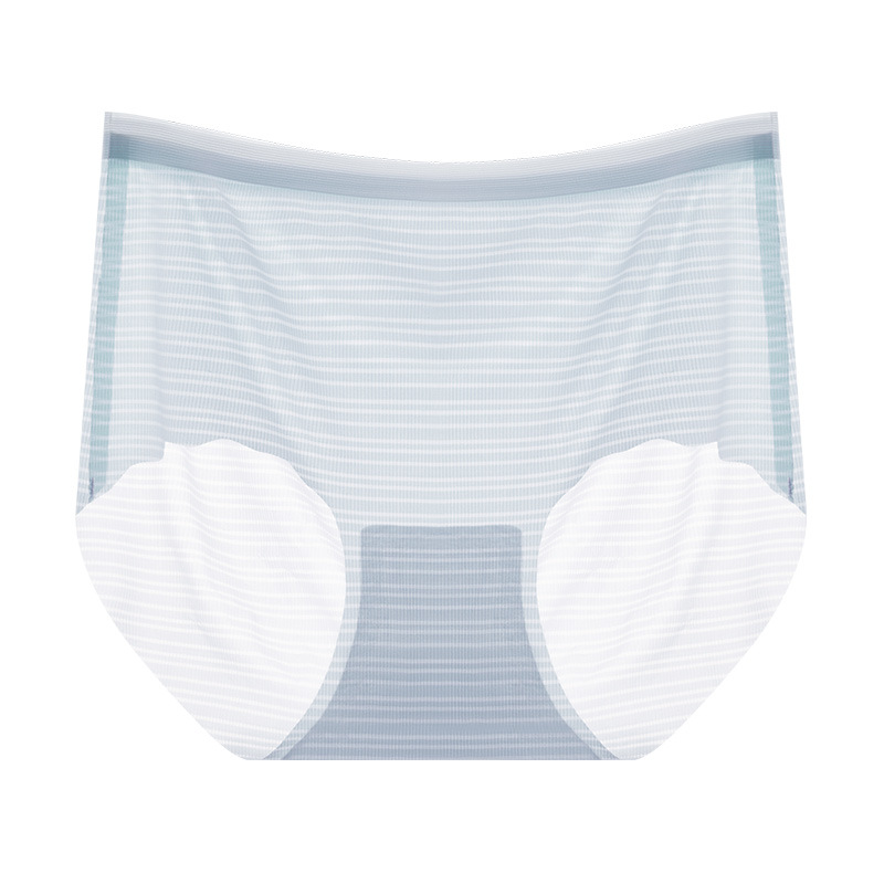 Las nalgas de melocotón de color degradado ultrafino de secado rápido, invisibles y sin costuras, las bragas de entrepierna antibacterianas de seda son refrescantes