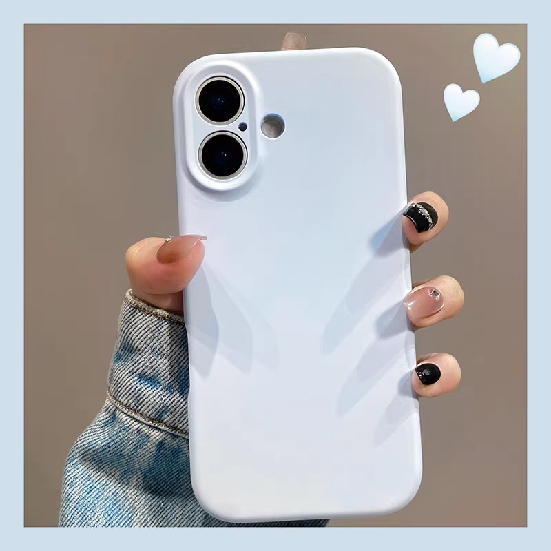 Liquid silicone case suitable for Apple 17, iPhone 16 Pro Max, new ultra-thin 15, anti-drop 14, couple's 13 Liquid silicone case suitable for Apple 17, iPhone 16 Pro Max, new ultra-thin 15, anti-drop 14, couple's 13