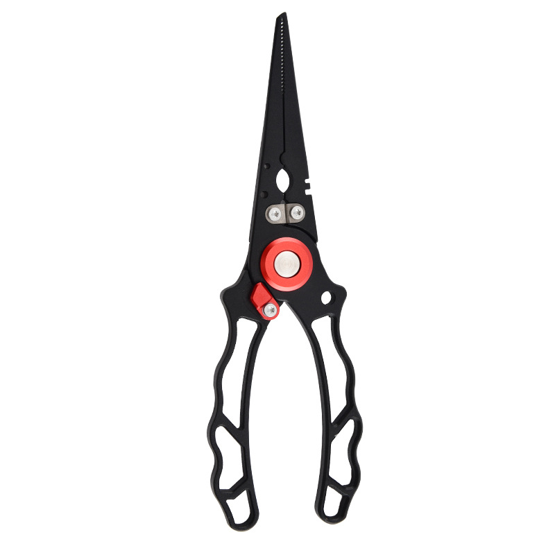 Multifunctional Professional Factory Lure Pliers Line Cutter Fishing Titanium Alloy Durable Tool