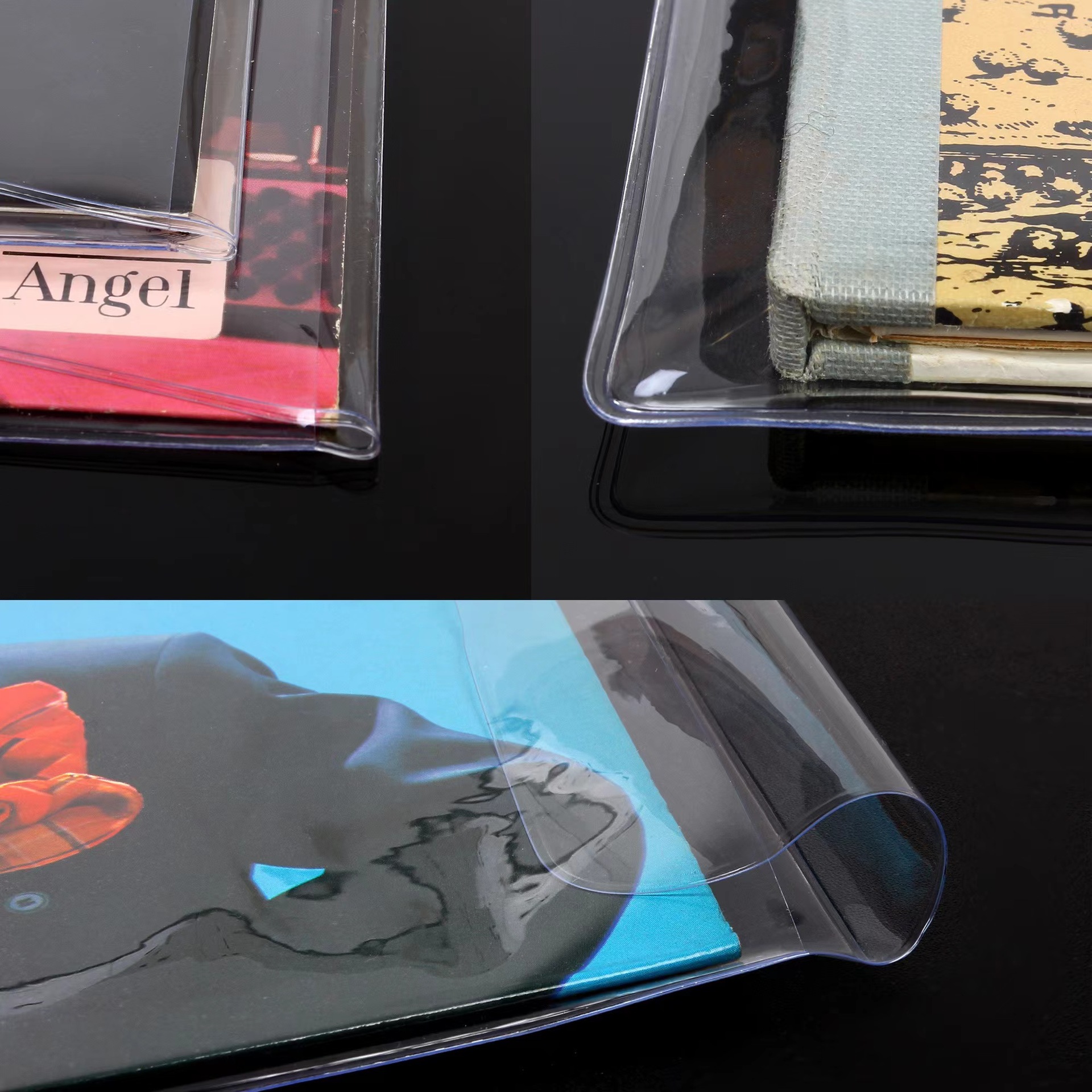 12寸10寸7寸黑胶唱片保护套PVC袋封套 PVC防潮防尘外袋加厚唱片袋