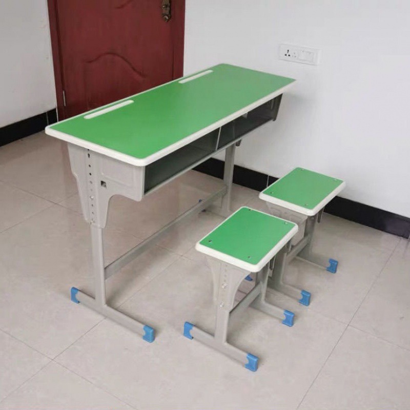 中小学生辅导班课桌椅厂家直销培训班课桌托管班双人学校升降书桌|undefined