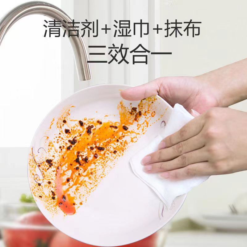 Kitchen Cleaning Wet Wipes Strong Oil Removal Stove Range Hood Cleaning Cloth Cleaner Kitchen Special Wet Wipes 