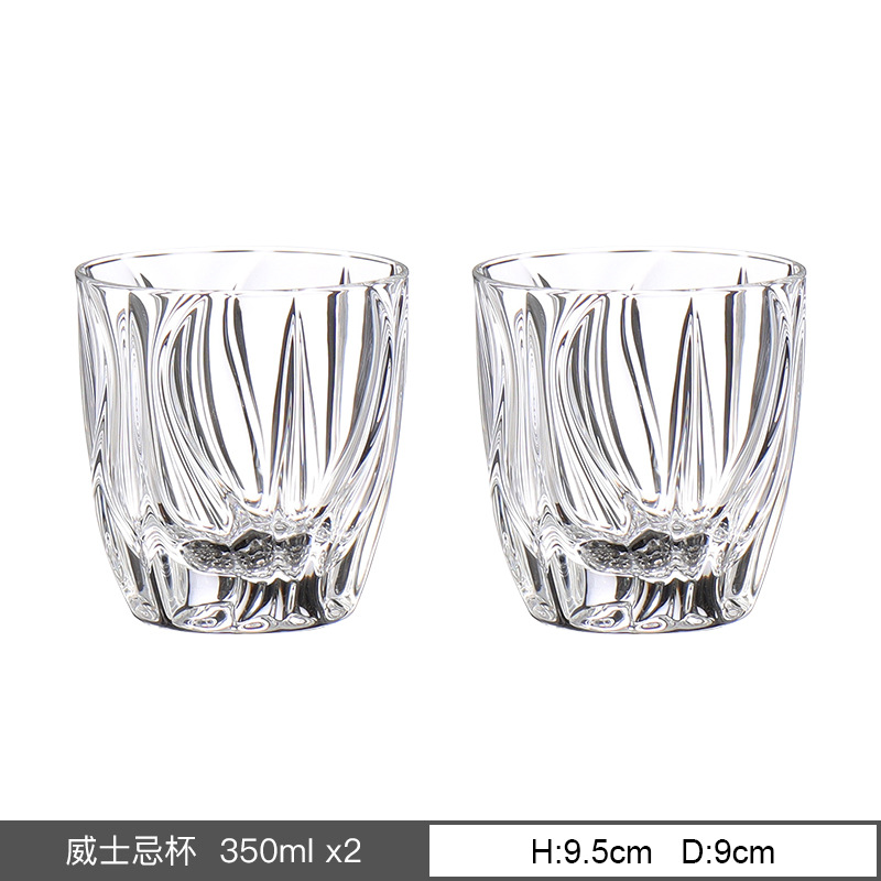 Importación checa de cristal de whisky sin plomo casera de reubicación regalos de vinos botellas de vinos de vino extranjero caja de regalo set