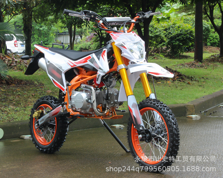 125Cc Off-Road Motorcycle Two-Wheeled Mountain Off-Road Motorcycle All-Terrain Vehicle Fuel-Powered Off-Road Motorcycle