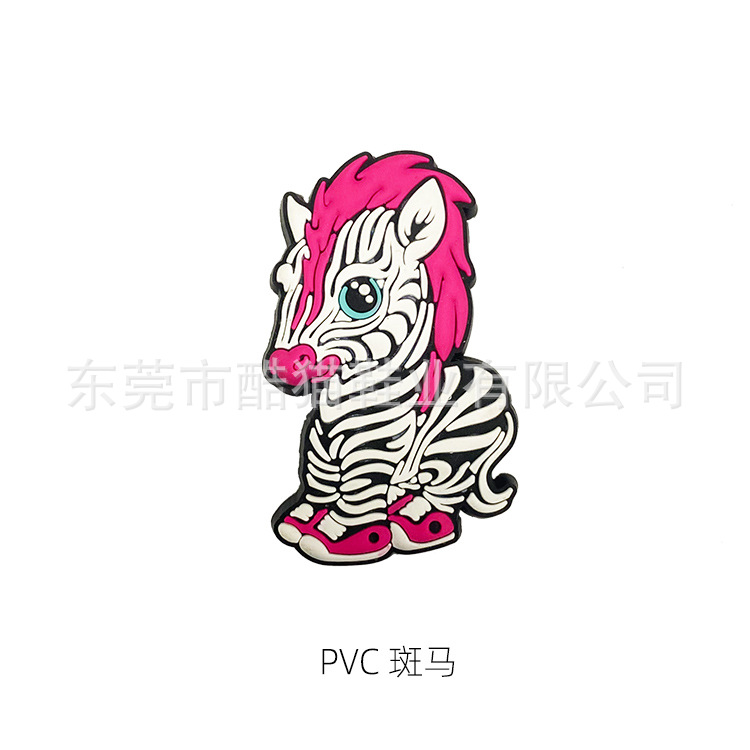 Nuevo estilo agujero zapatos flor lindo zapato hebilla carlochi zapatos accesorios dibujos animados agujero zapatos decoraciones accesorios animal mundo