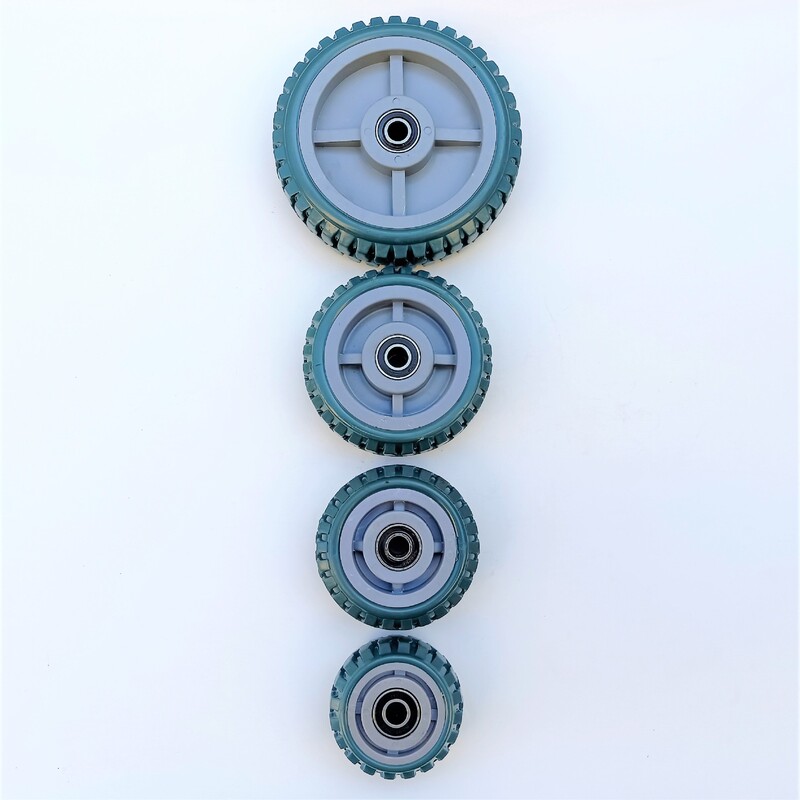 Caster Caster Single Wheel Gray Fire Single Wheel Gray Hot Single Wheel PVC Wheel Industrial Wheel