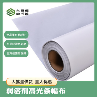 Factory Price Direct Batch Eco-Solvent Banner Fabric High-Gloss Outdoor Banner Hanging Cloth Hanging Painting Color Waterproof Cloth Flag Cloth