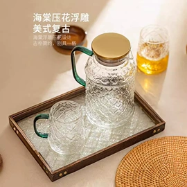 冷水壶;玻璃杯;茶壶