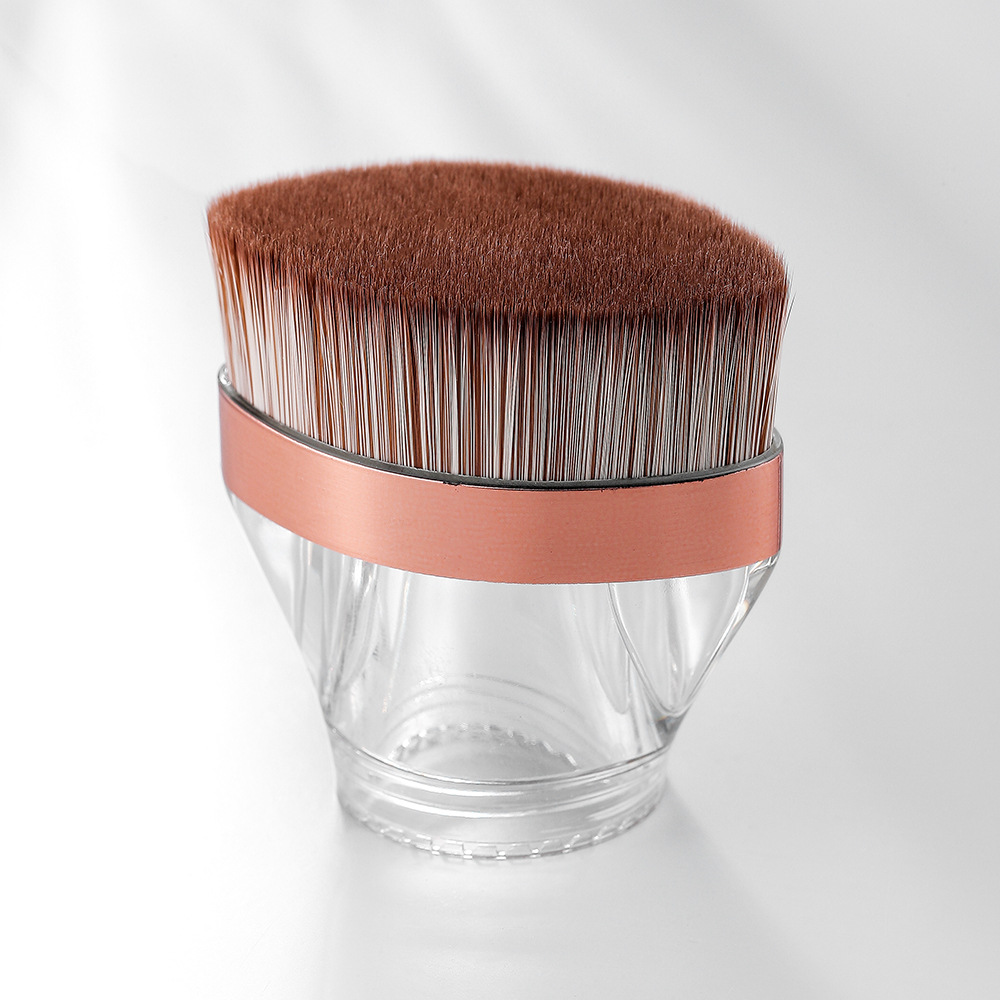 Patente de Zhuoerya transfronteriza de base de opacificación cepillo labial grande simple 3 - en - 1 cepillo de maquillaje fábrica personalizada