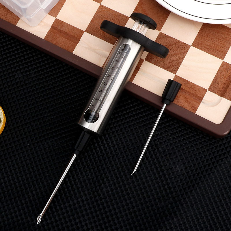 Steak Barbecue Turkey Syringe Stainless Steel 304/turkey marinade…