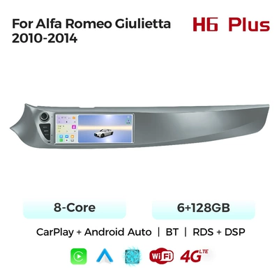 DVD Navigation Romeo Giulietta 2010-201 - octa-core-4g-version-6128-carplay