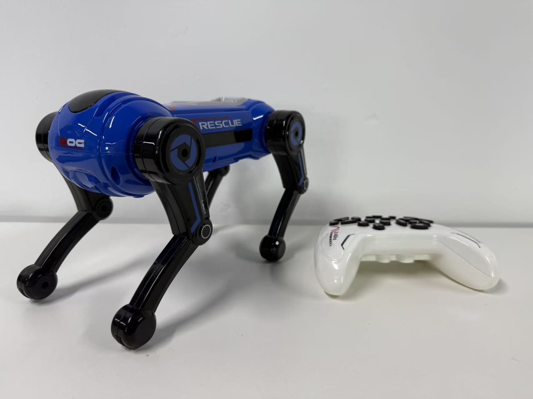 Bosque inteligente nuevo perro robot inteligente voz diálogo artificial programación de control remoto IA inteligente juguetes eléctricos para niños