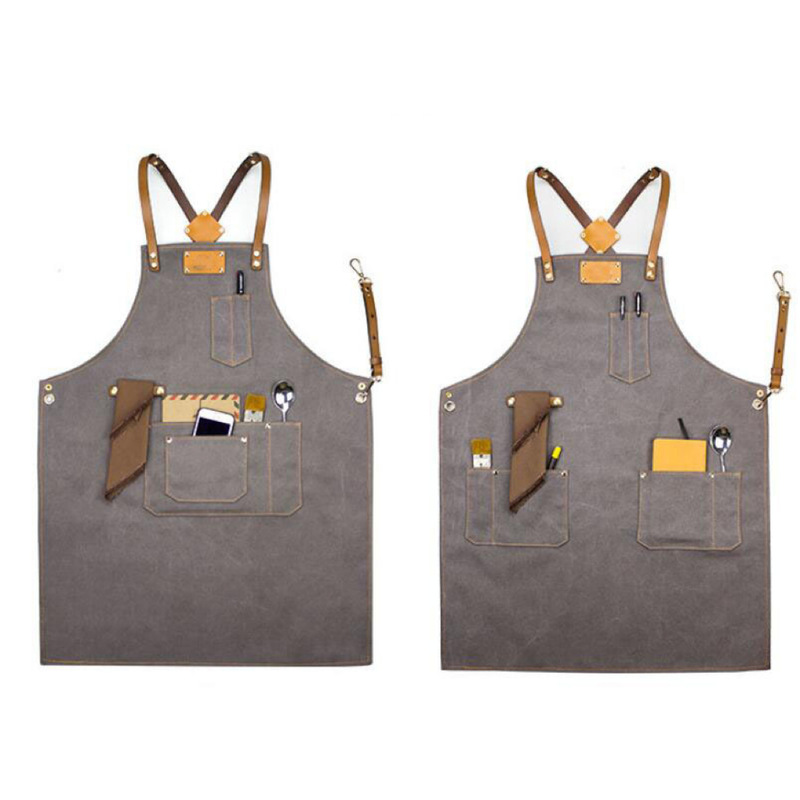 Supply wholesale barista restaurant tourism sales department training institutions work clothes work apron custom logo