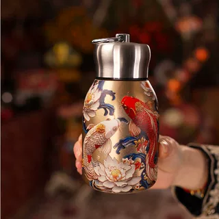 不锈钢保温杯提环迷你口袋杯真空双层便携式随手杯保温杯礼品