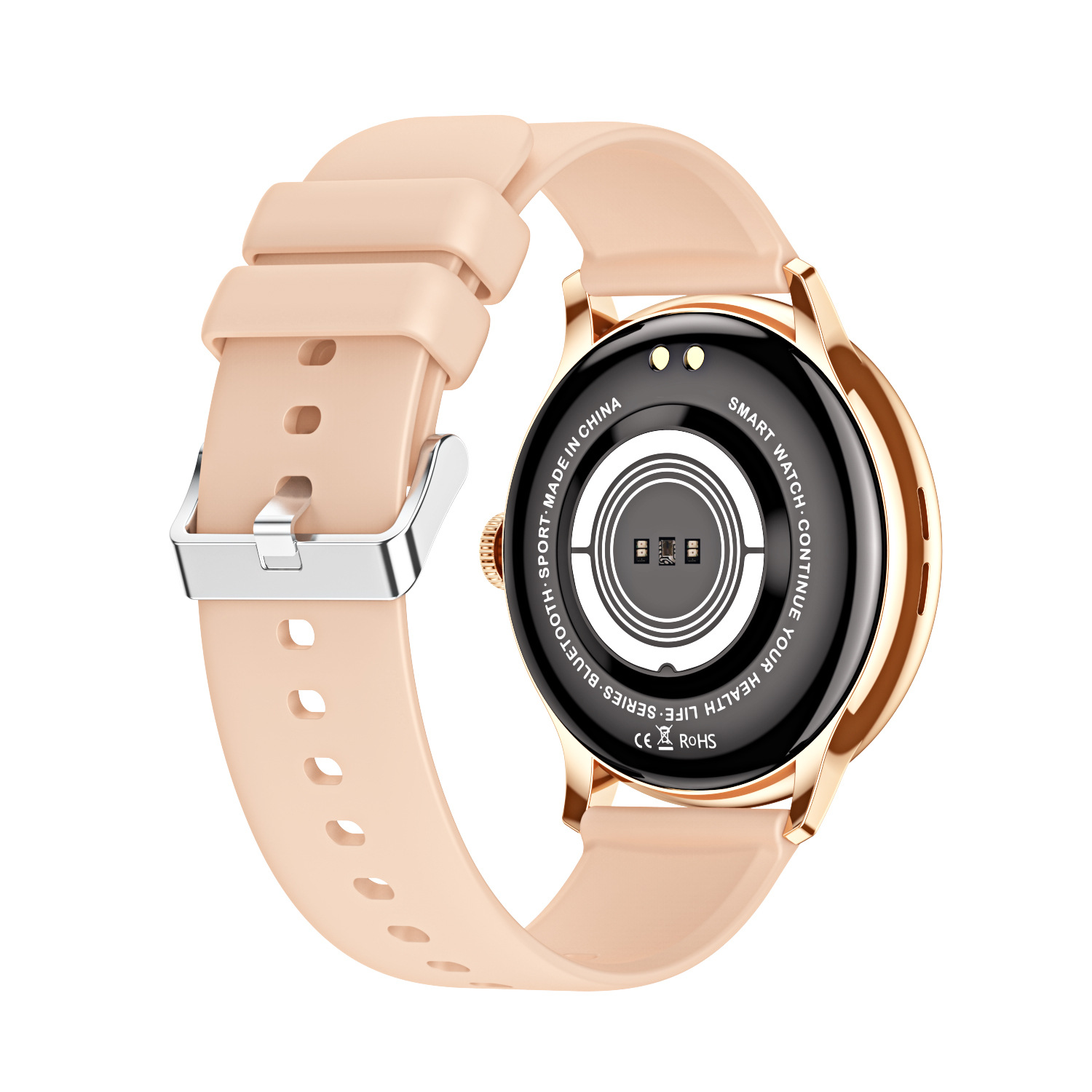 CY 500 reloj inteligente pantalla redonda Bluetooth llamada monitoreo de frecuencia cardíaca salud al aire libre ejercicio contador de pasos fábrica ahora image 6
