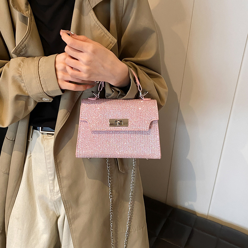 El popular bolso Kelly de otoño e invierno de este año 2024 nuevo bolso de mano diseño de nicho bolso de hombro bolso de mensajero de estilo occidental mujer