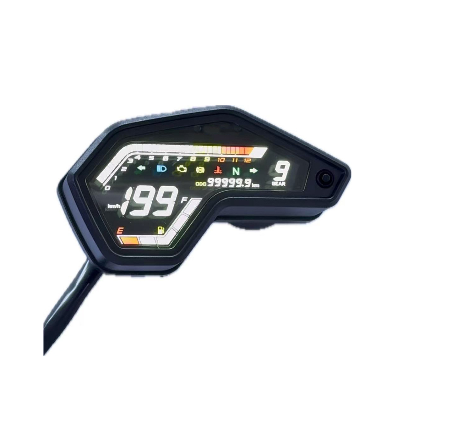 Brazil's Best-Selling Motorcycle Instrument Cluster Dm200 Modified Lcd Nxr150 Vento Speedometer Off-Road Multi-Function