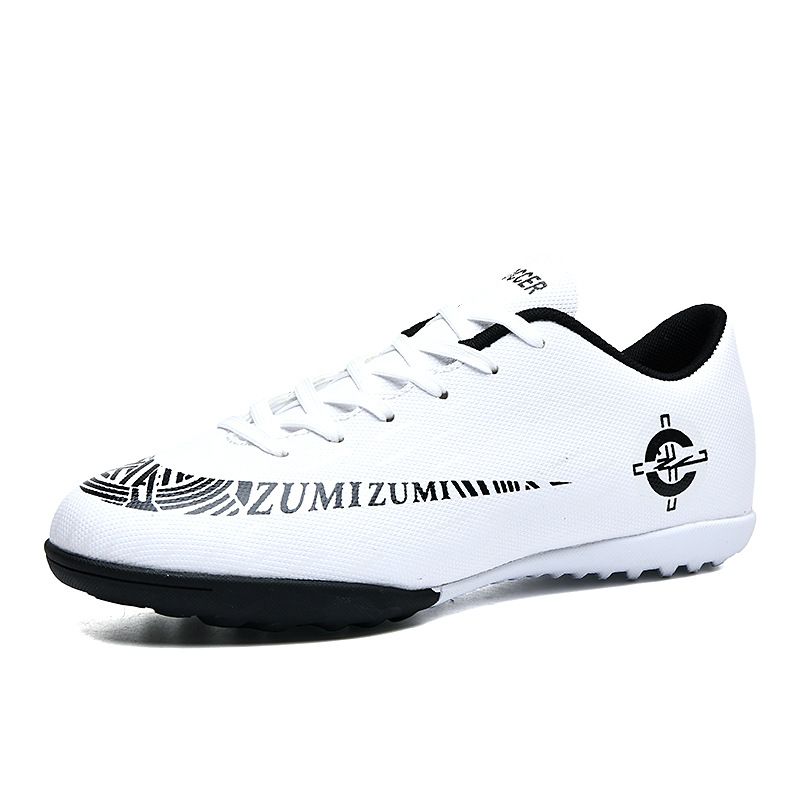 Bingbird transfronterizo nuevo zapato de fútbol FGTF hombre transpirable bajo zapato de fútbol de clavos largos y cortos competencia de entrenamiento