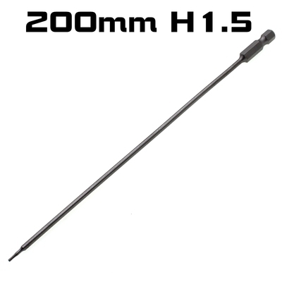 SGS alargar la cabeza de lote de aire hexagonal, cabeza de destornillador neumático, 1 / 4 destornillador eléctrico, cabeza de lote eléctrica, cabeza cuadrada