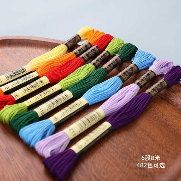 Cross stitch thread small crown R thread Egyptian long staple cotton…