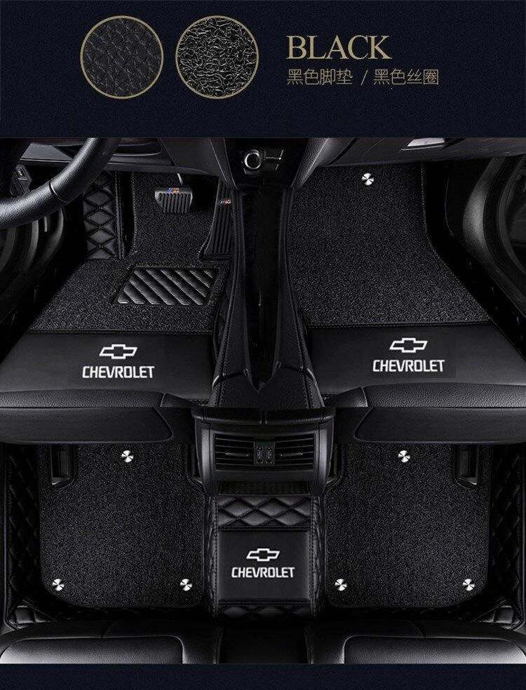 Suitable for Chevrolet Cavalier, Cruze, Malibu XL, Equinox, Trax, and Monza full-coverage car floor mats