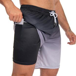 D 49652 Printed Men's Casual Beach Shorts ӡ����ʿ���eɳ��ѝ
