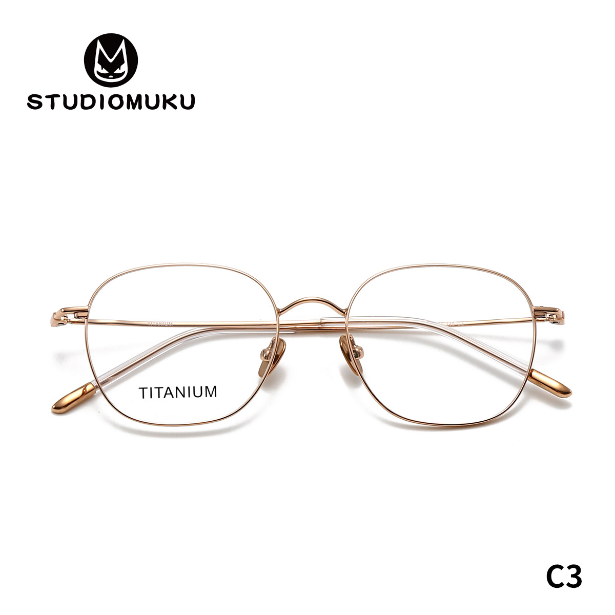 Gafas de madera de STUDIOMUKU, monturas de gafas de estilo clásico, conservando monturas de gafas que son buenas para hacer fortuna