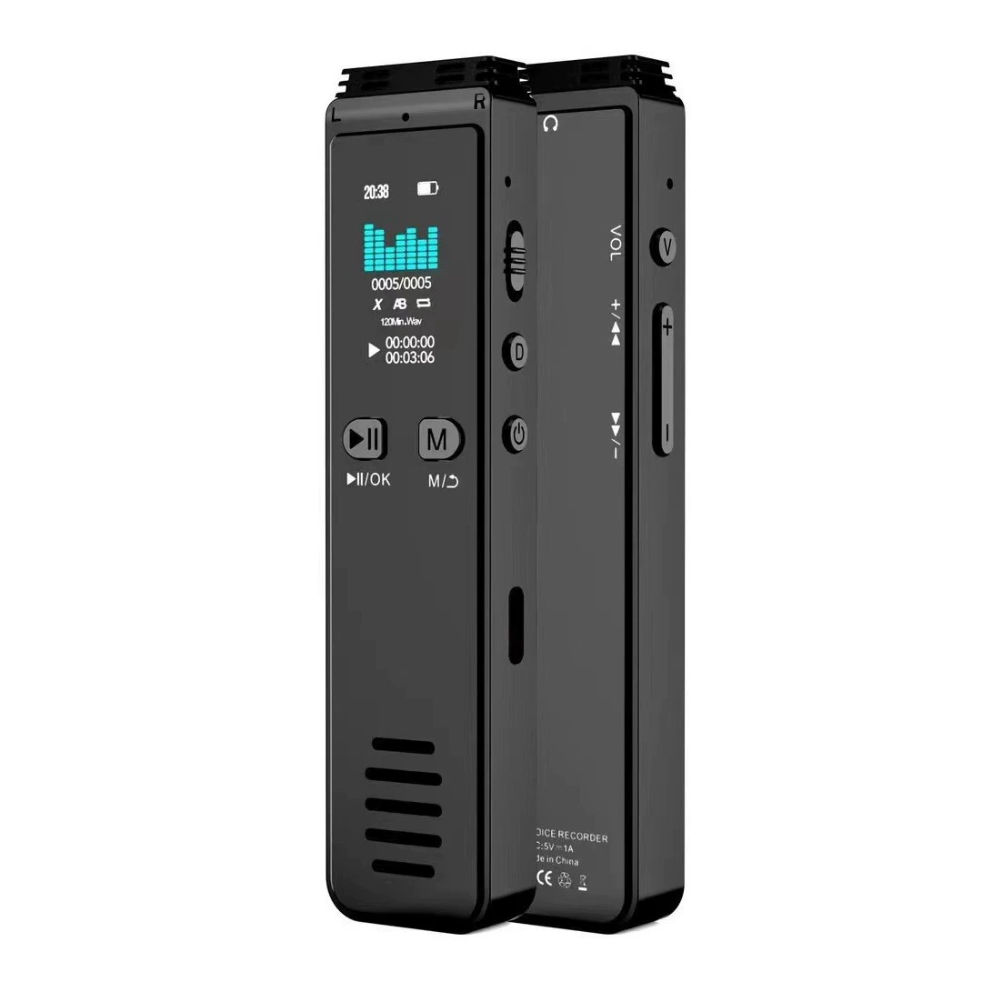 Ручка для записи с одной кнопкой, сохраняет Bluetooth-звонки, диктофон, MP3-плеер с цветным экраном, портативный записывающий прибор