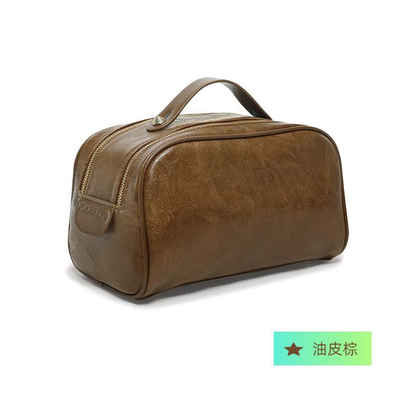 Bolsa de maquillaje portátil de gran capacidad para mujeres almacenar maquillaje portátil impermeable nuevo viaje bolsa de almacenamiento de lavado venta caliente