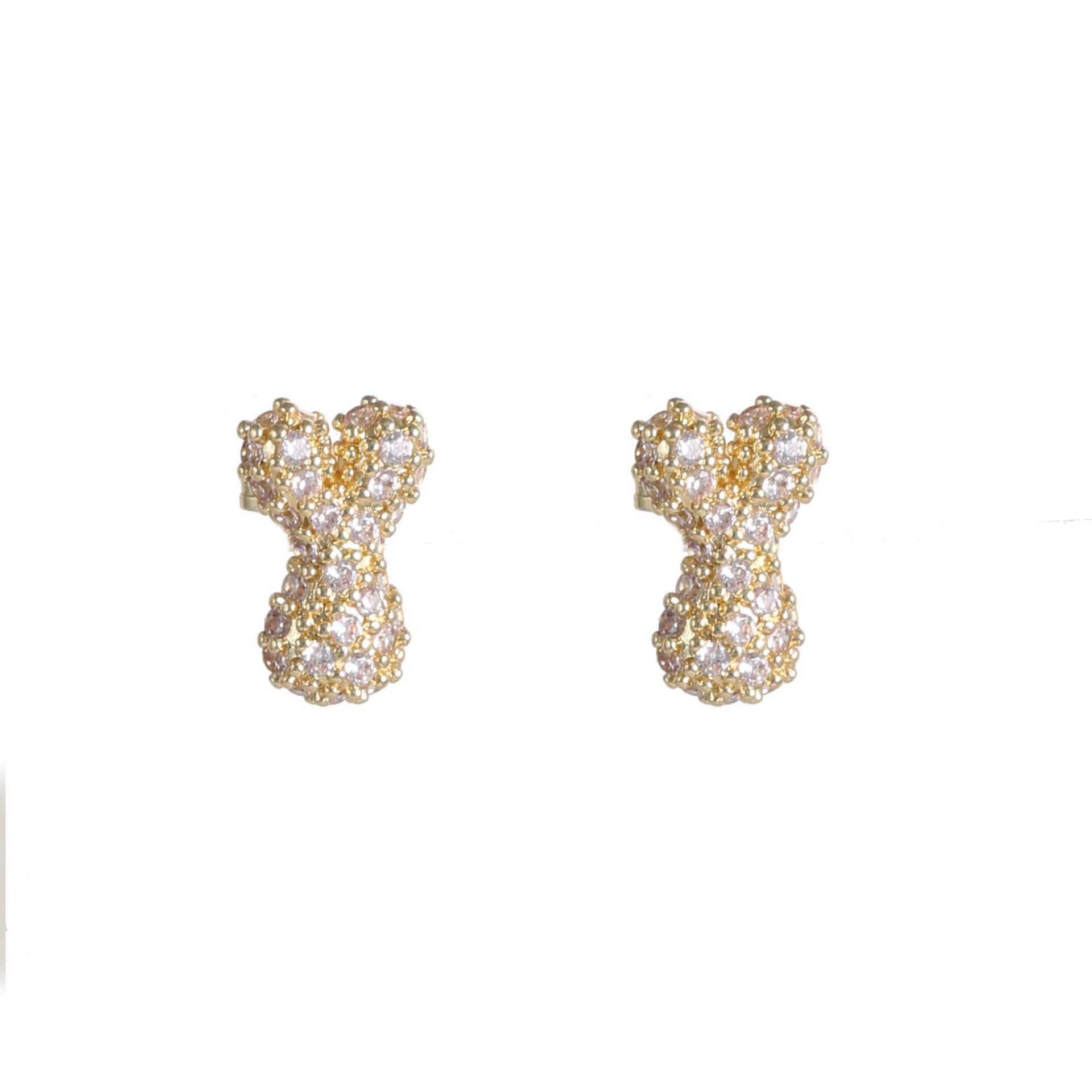 6g Weight Copper Ear Needle Material Ear Studs Classification 1 Pair Quantity Daily Occasion Copper Material Letter Pattern All Seasons Season Women's Gender Plating Design Classic Style Style 1 Pair Classic Style Letter Plating Copper Ear Studs 29