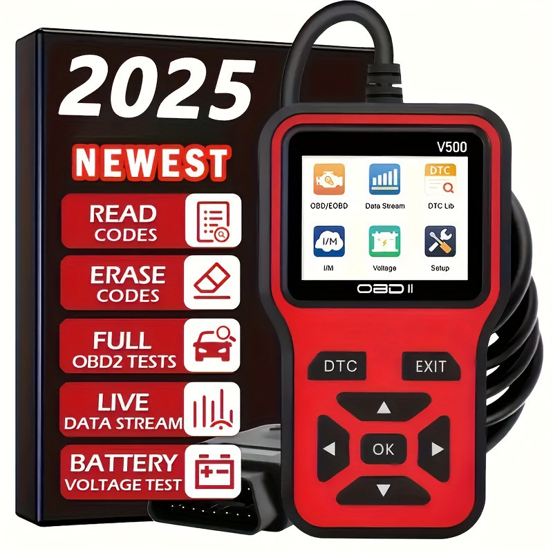 La herramienta de escaneo de detección de diagnóstico de automóviles de la tarjeta de lectura V500 se aplica a la herramienta de mantenimiento de automóviles del decodificador obd2 red