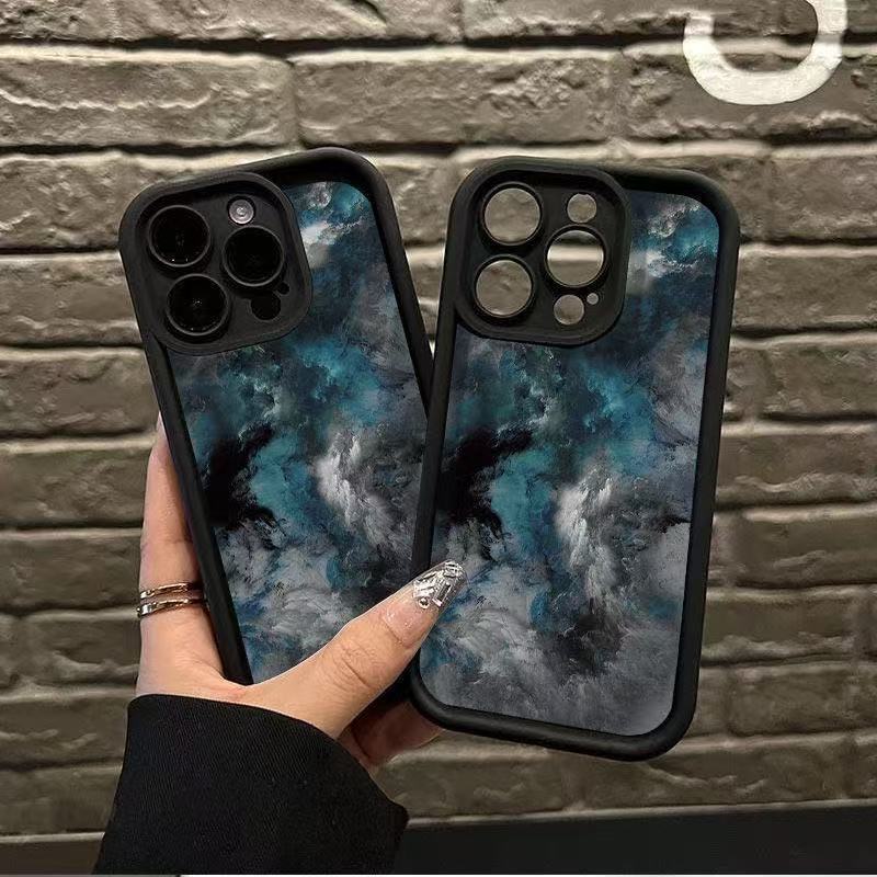 Sky City para iPhone 16pro funda para teléfono móvil Apple 15 anti-caída 14 Europa y América 13promax nuevo 12x