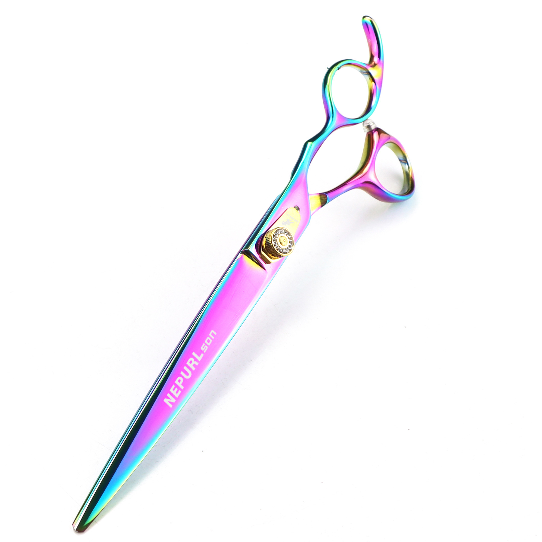 8.0inch Colorful High-end Scissors, Straight Scissors For Pet Grooming_voghion.com