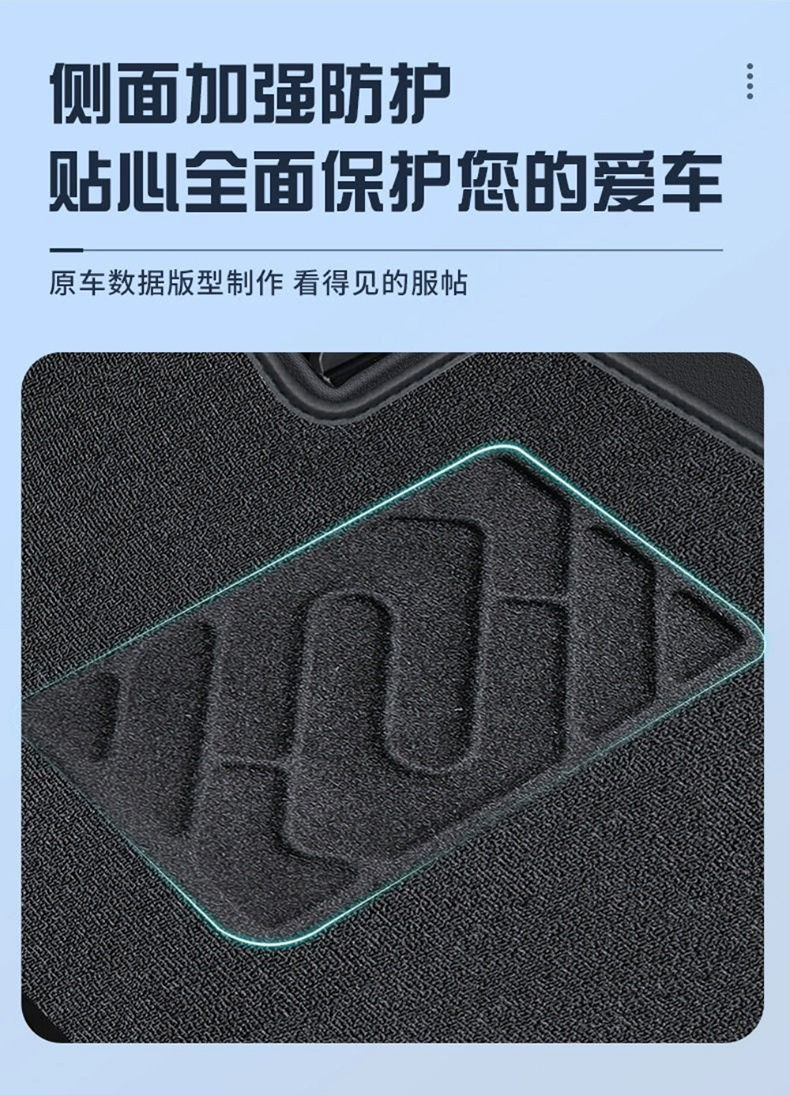 Applicable to Qiyuan Q05 Foot Pad 25 TPE Special 2024 Original Main Driving Carpet Pad Auto Accessories New