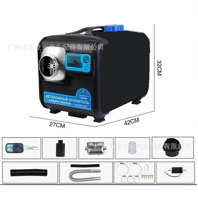 home RV truck winter | Automotive air conditioning - bluetooth-lcd-three-voltage-5kw-voice-app-personalized-turkish-horizontal-all-in-one-machine-fh002-5kw20-12v24v220