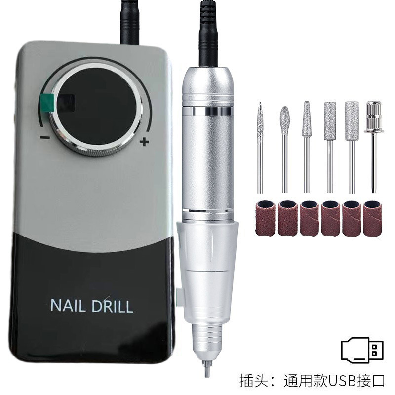 V9 elegante Grey-conector USB