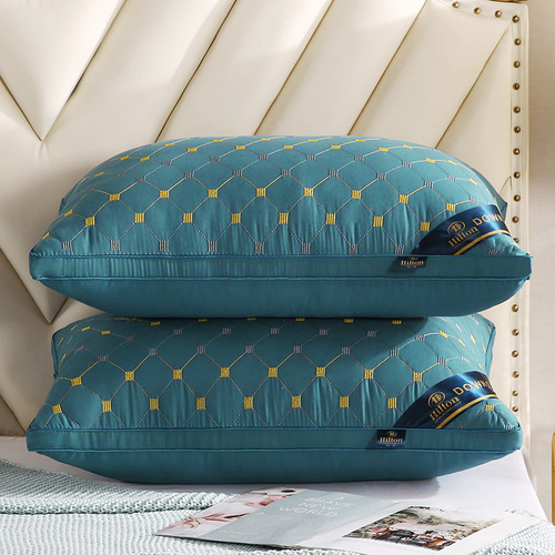 Five-star hotel style velvet pillows for home use, hotel apartments, gifts, conference sales, pillow core manufacturers wholesale