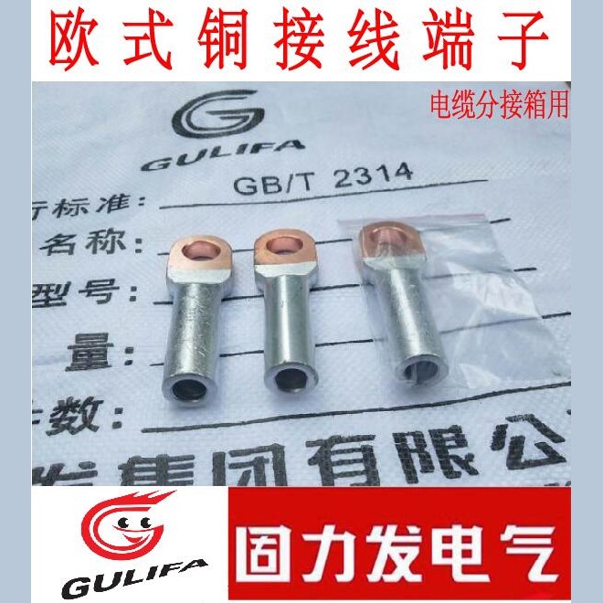 欧式电缆插头铜接线端子DTCL-300 电缆分接箱用铜鼻子630A