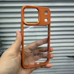 ゴールドシールド落下防止 Apple 17air 携帯電話ケース ハードウェア イーグルアイ iPhone17ProMax 透明保護カバー